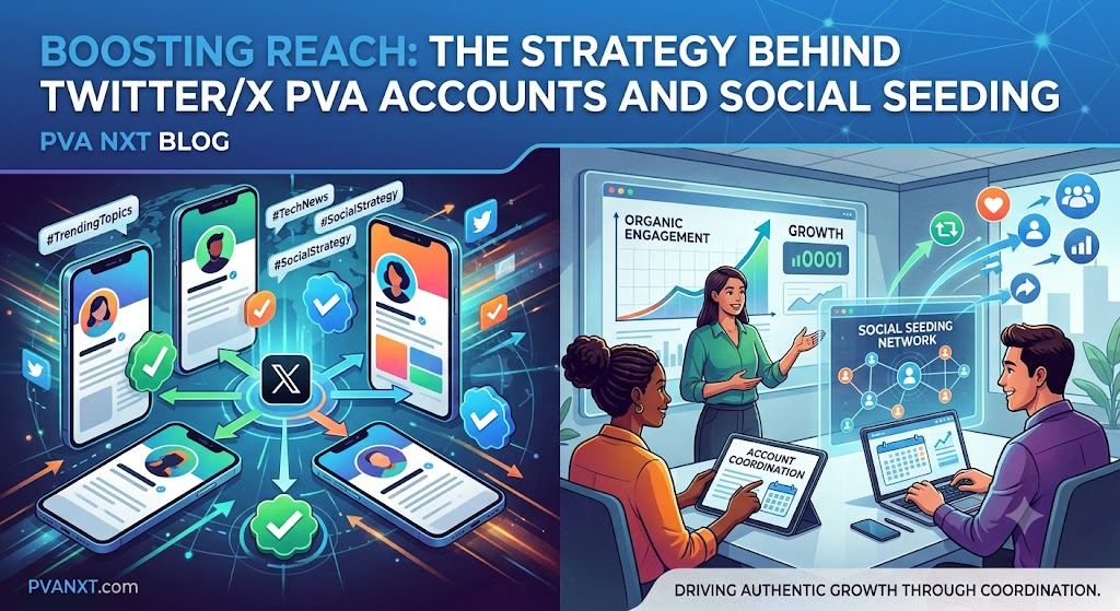 Why Marketers Use Bulk Twitter / X PVA Accounts for Social Seeding & Viral Trends