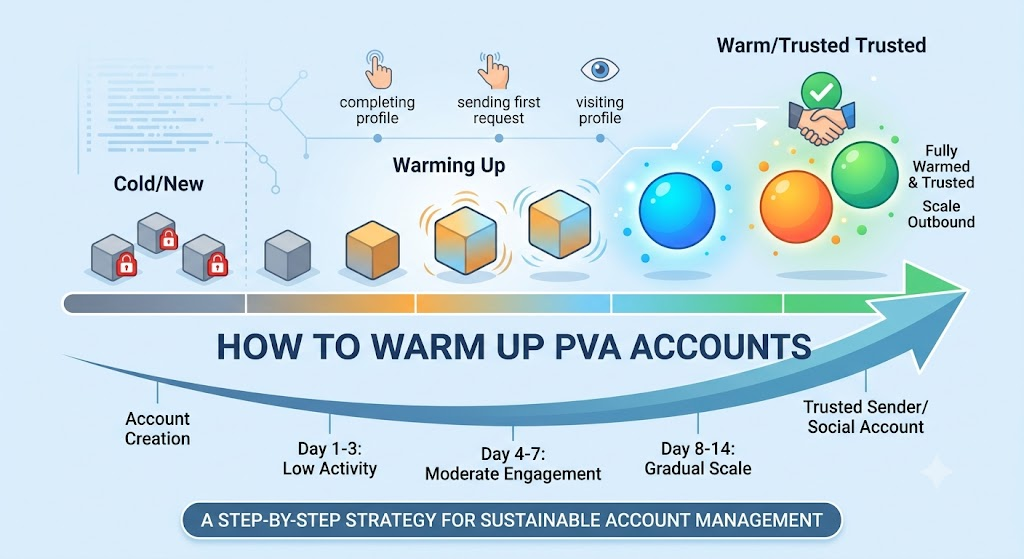 How To Properly Warm Up Phone Verified Accounts (PVA): The 14-Day Blueprint